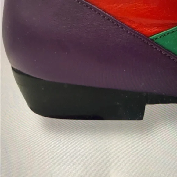 Joyce Peter Pan Style Colorful Women's Boots - Size 9 EUC - Easy slip on / off - Picture 10 of 15